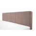 Pat Boxspring Alviano tapitat simplu, cu inaltime capat pat 90 cm, saltea inclusa, fara topper